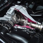 Rear Differential A cutaway view of a car final drive unit which contains the differential